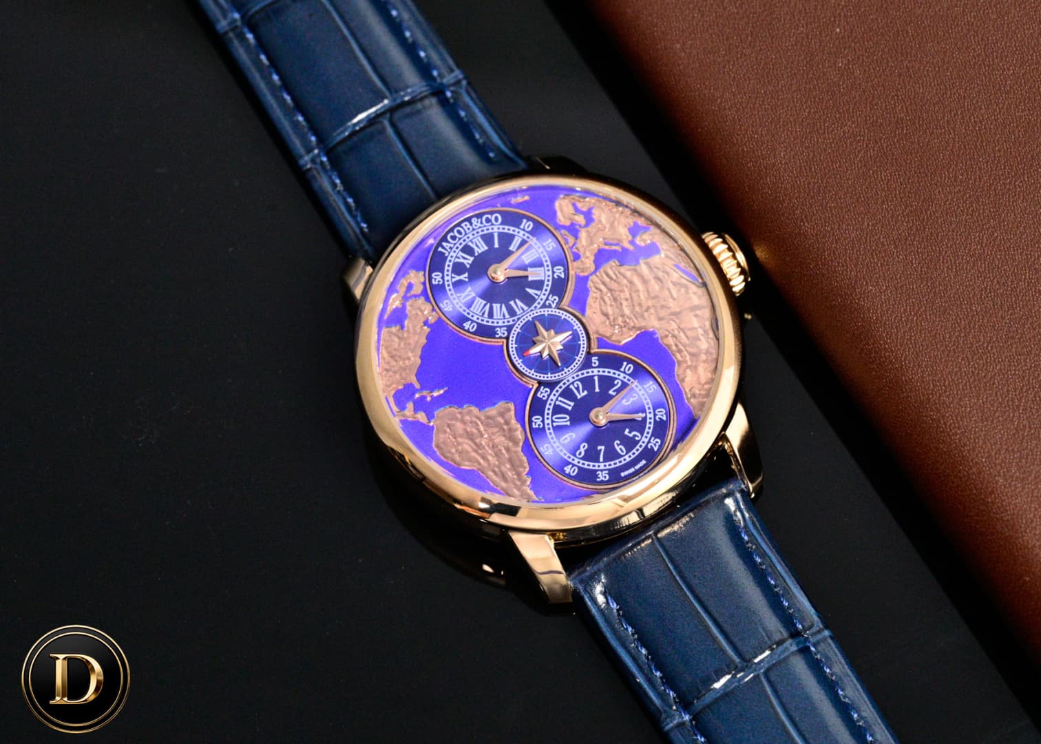 Luxury Brand Gold Watch