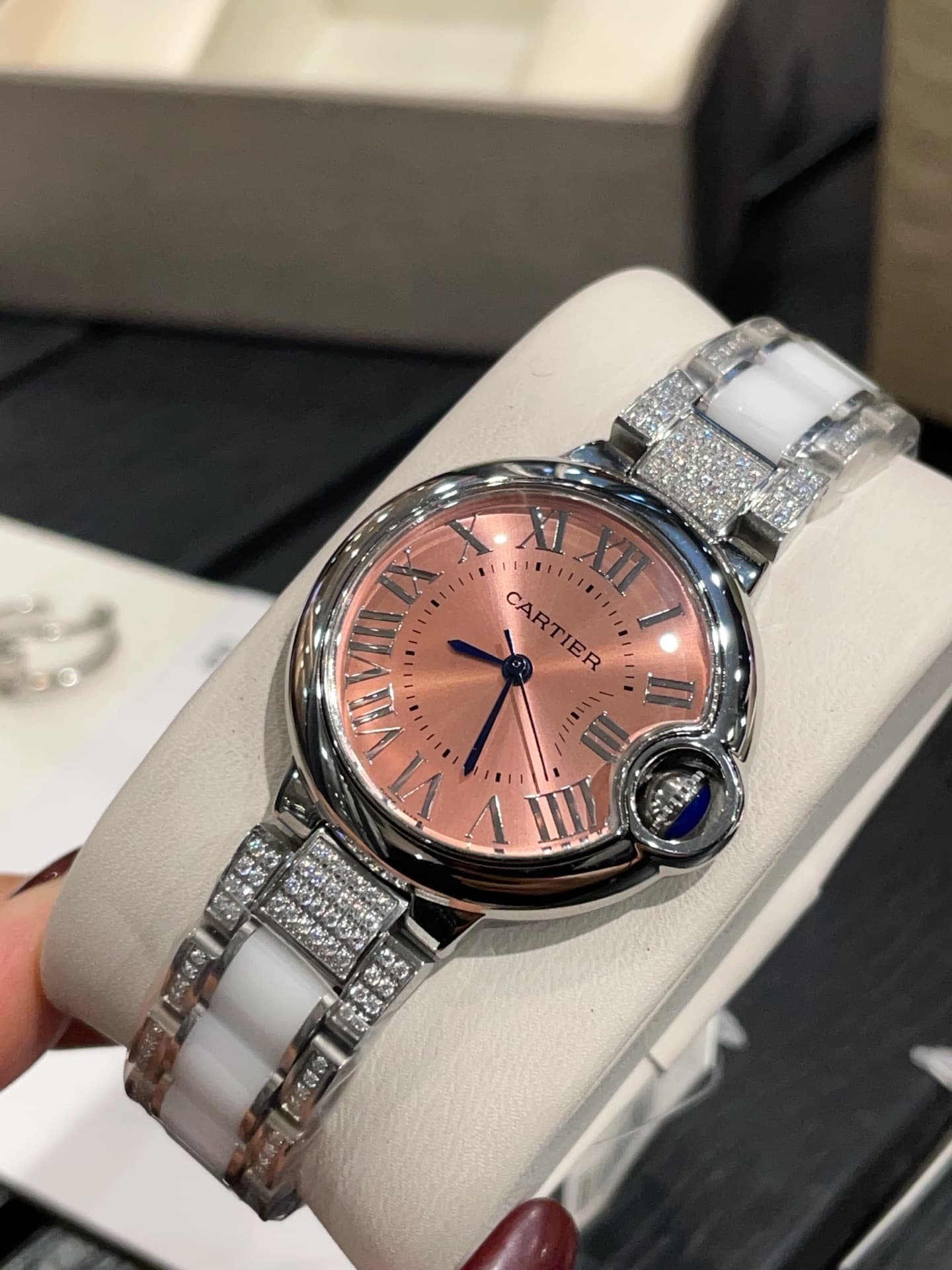 Cartier White Watch