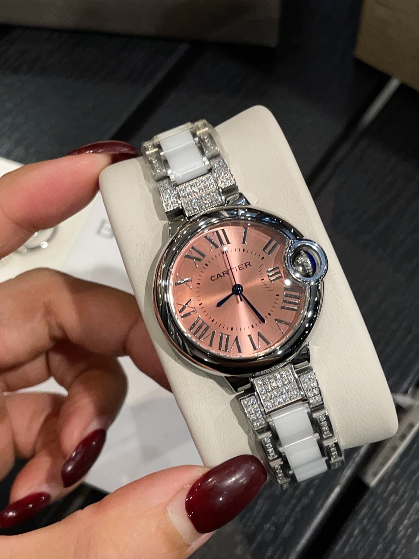 Cartier White Watch