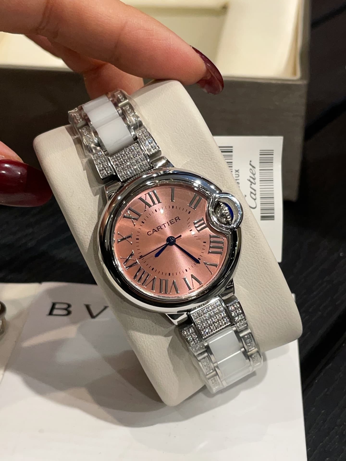 Cartier White Watch