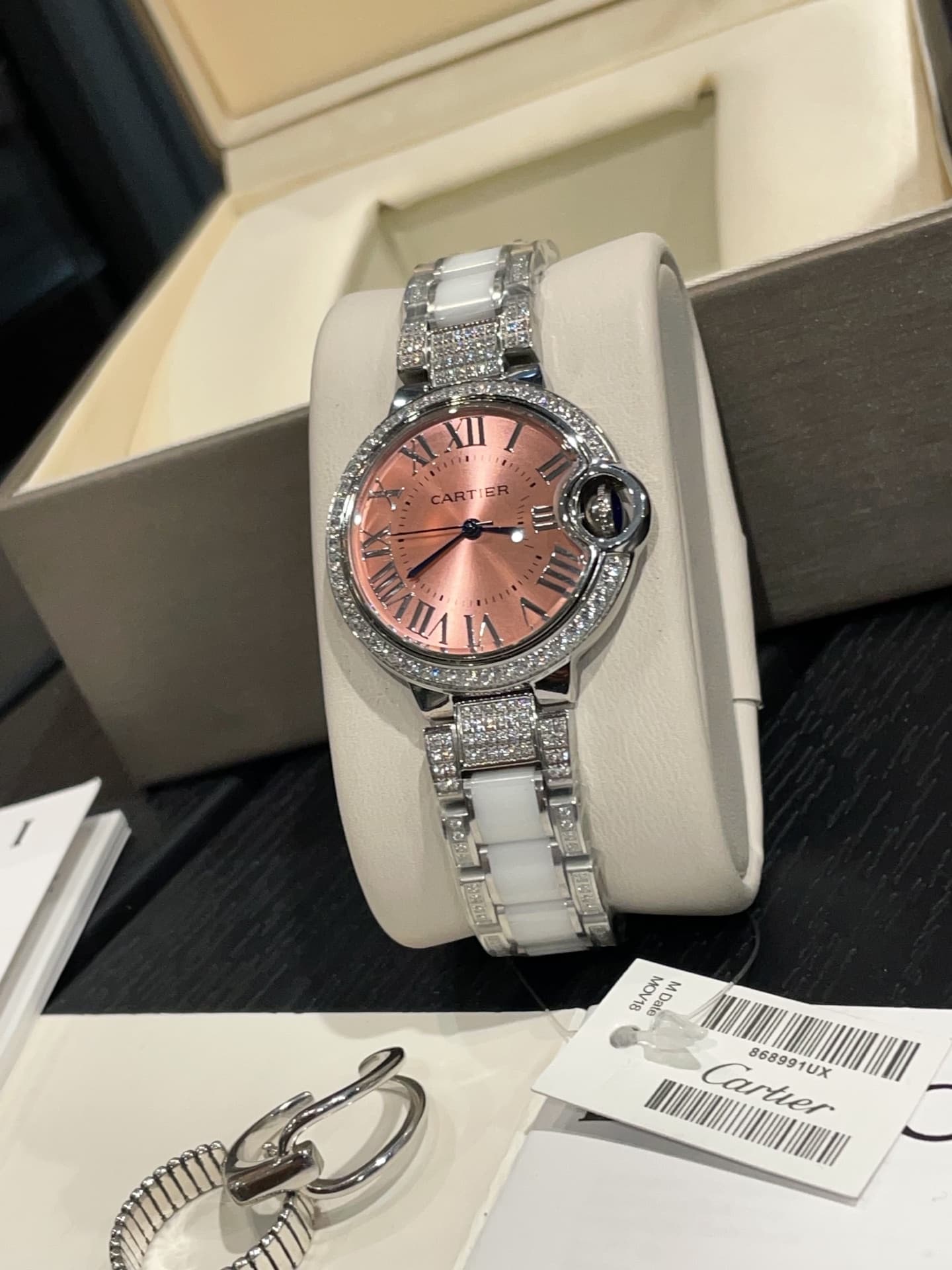 Cartier White Watch