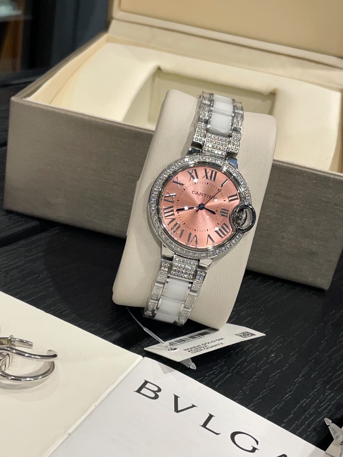 Cartier White Watch