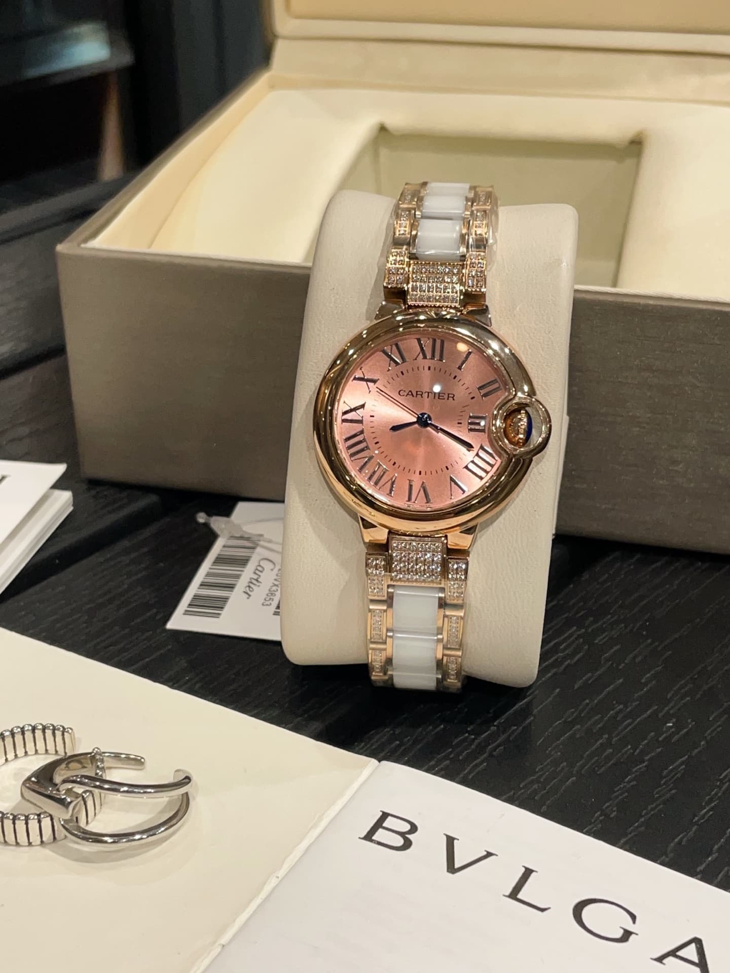 Cartier White Watch