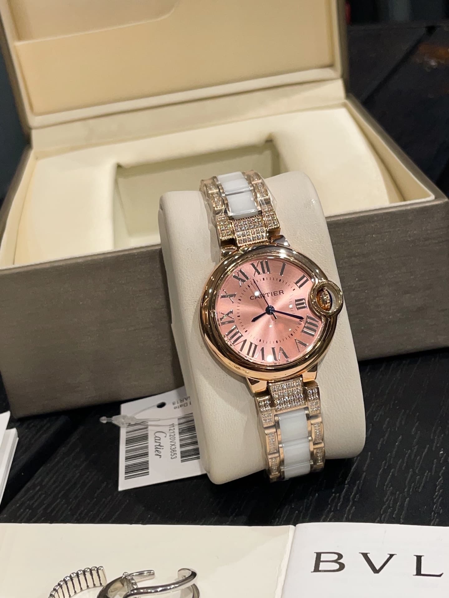 Cartier White Watch