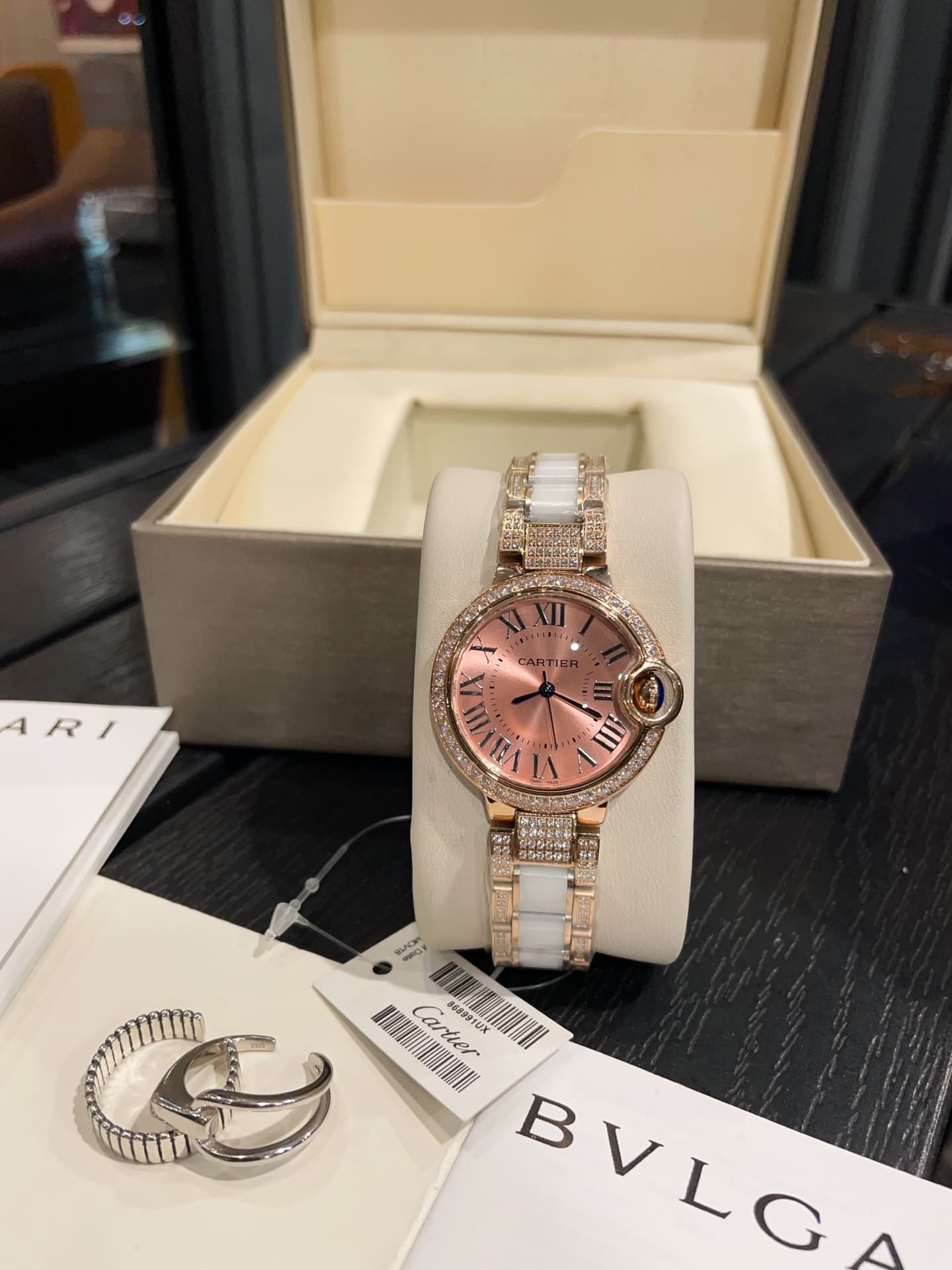 Cartier White Watch