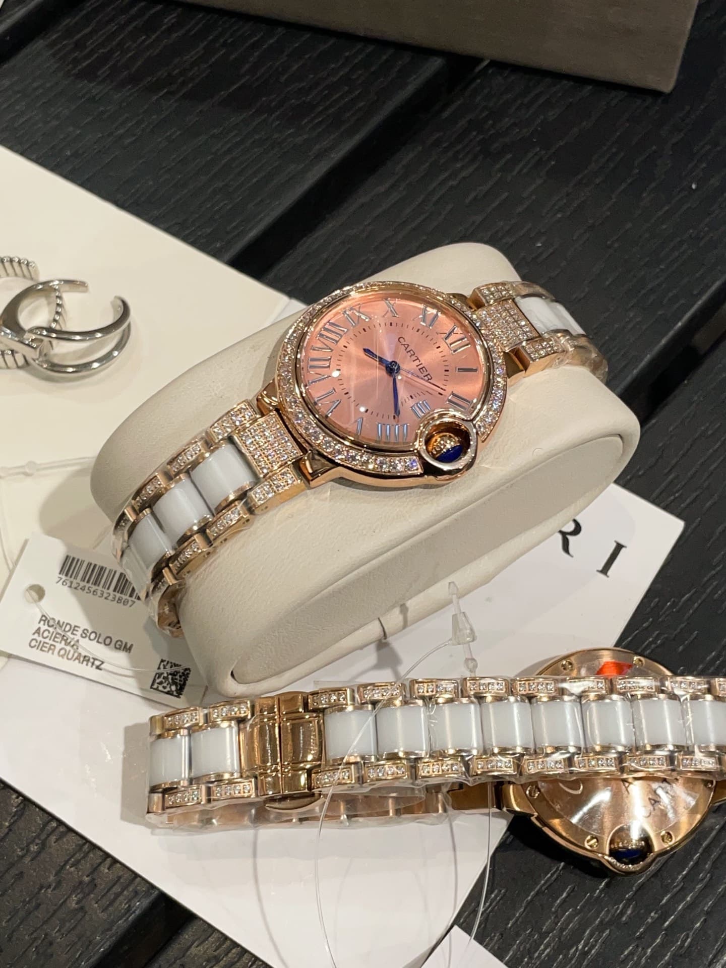 Cartier White Watch