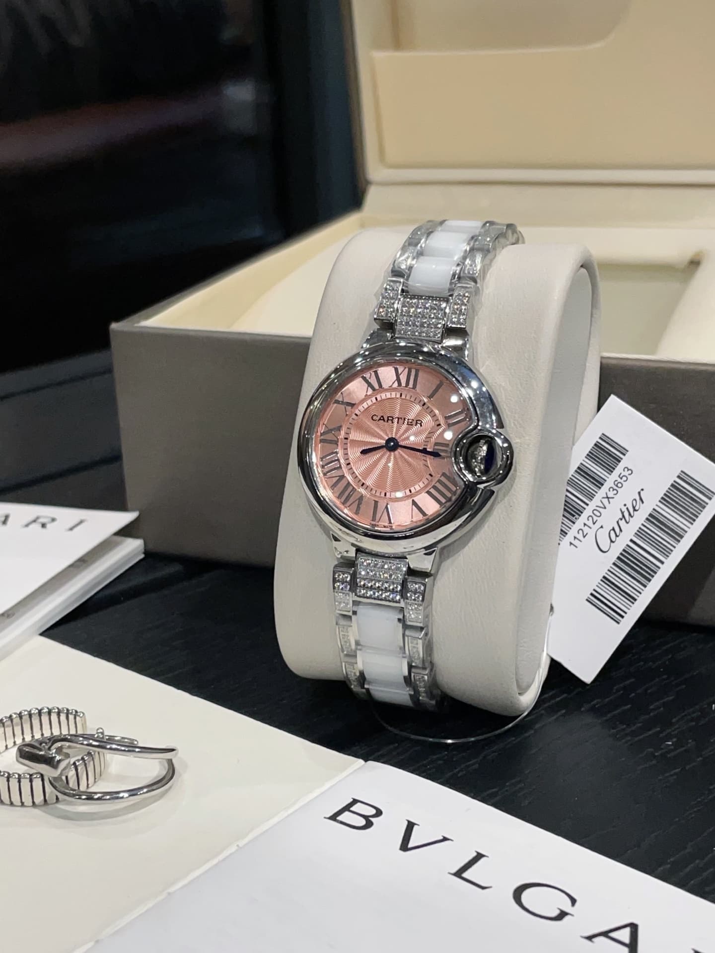 Cartier White Watch