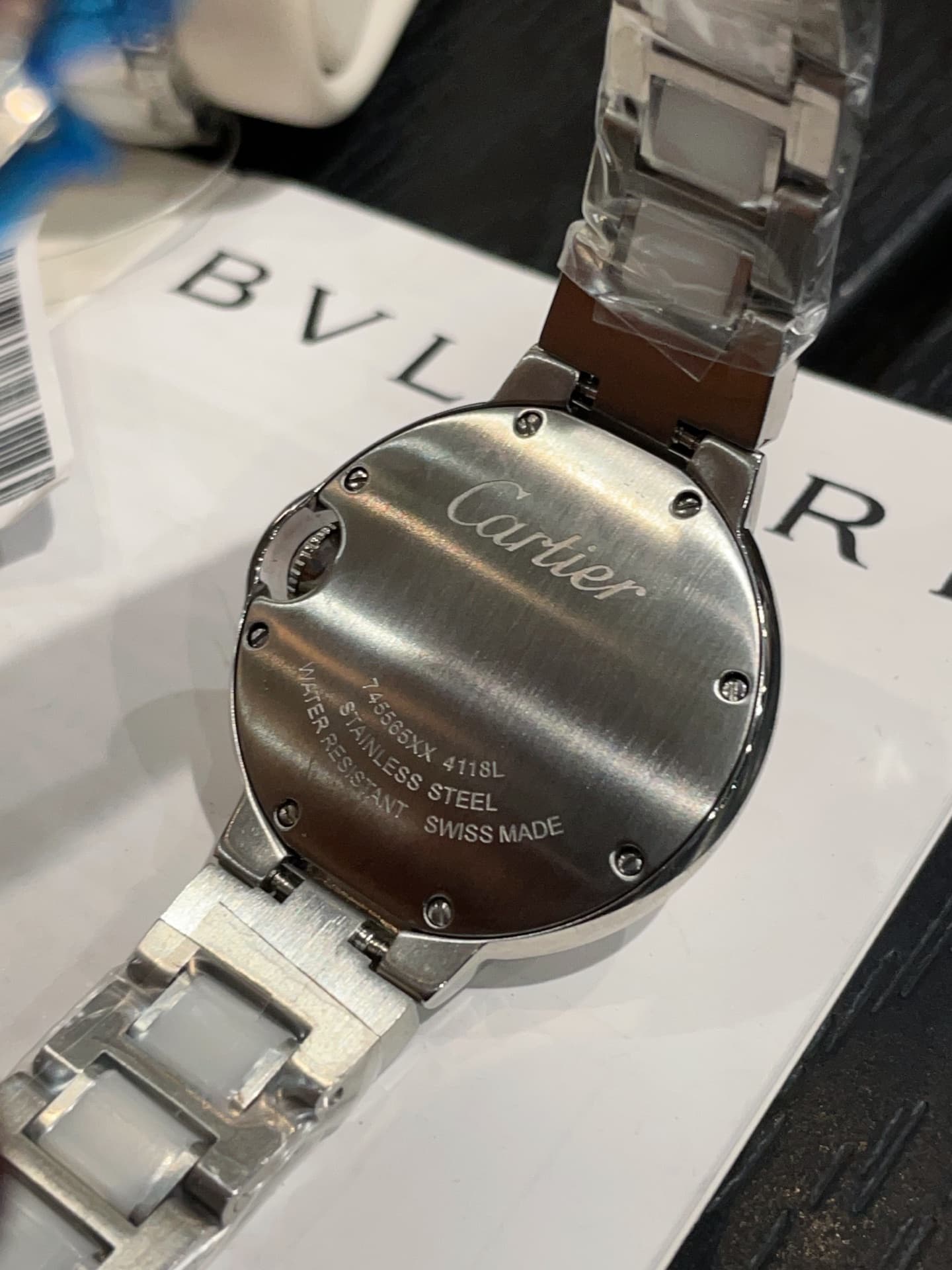 Cartier White Watch