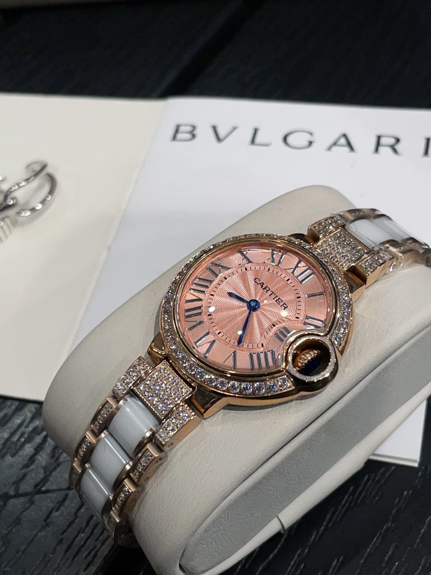 Cartier White Watch