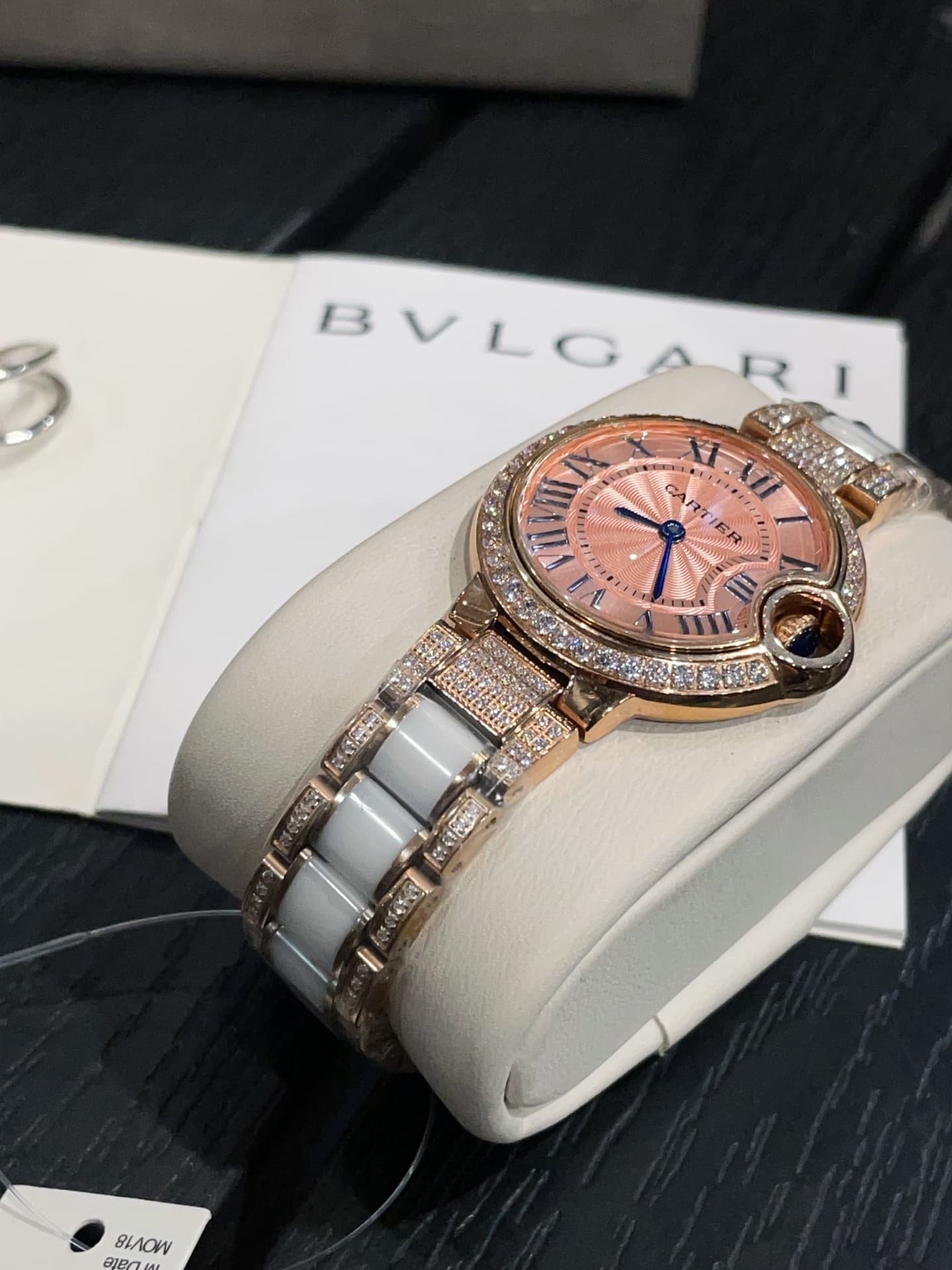 Cartier White Watch
