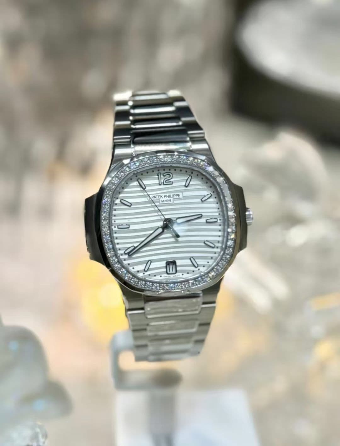 Luxury Brand White Watch