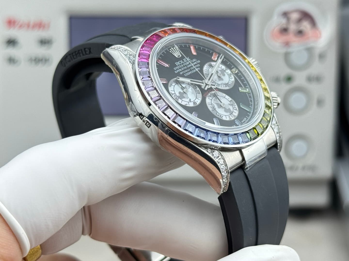 Luxury Watch Black Bag