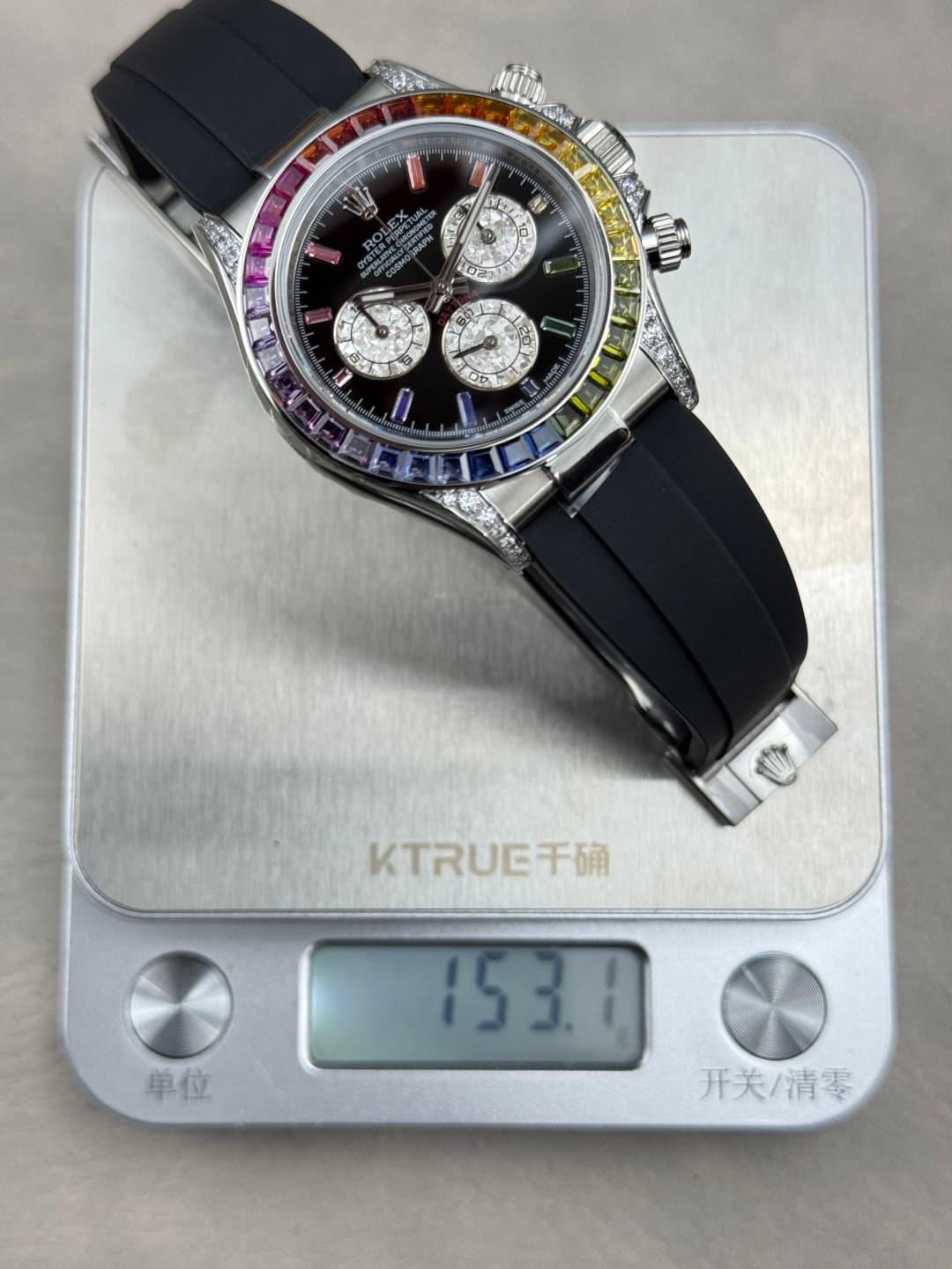 Luxury Watch Black Bag