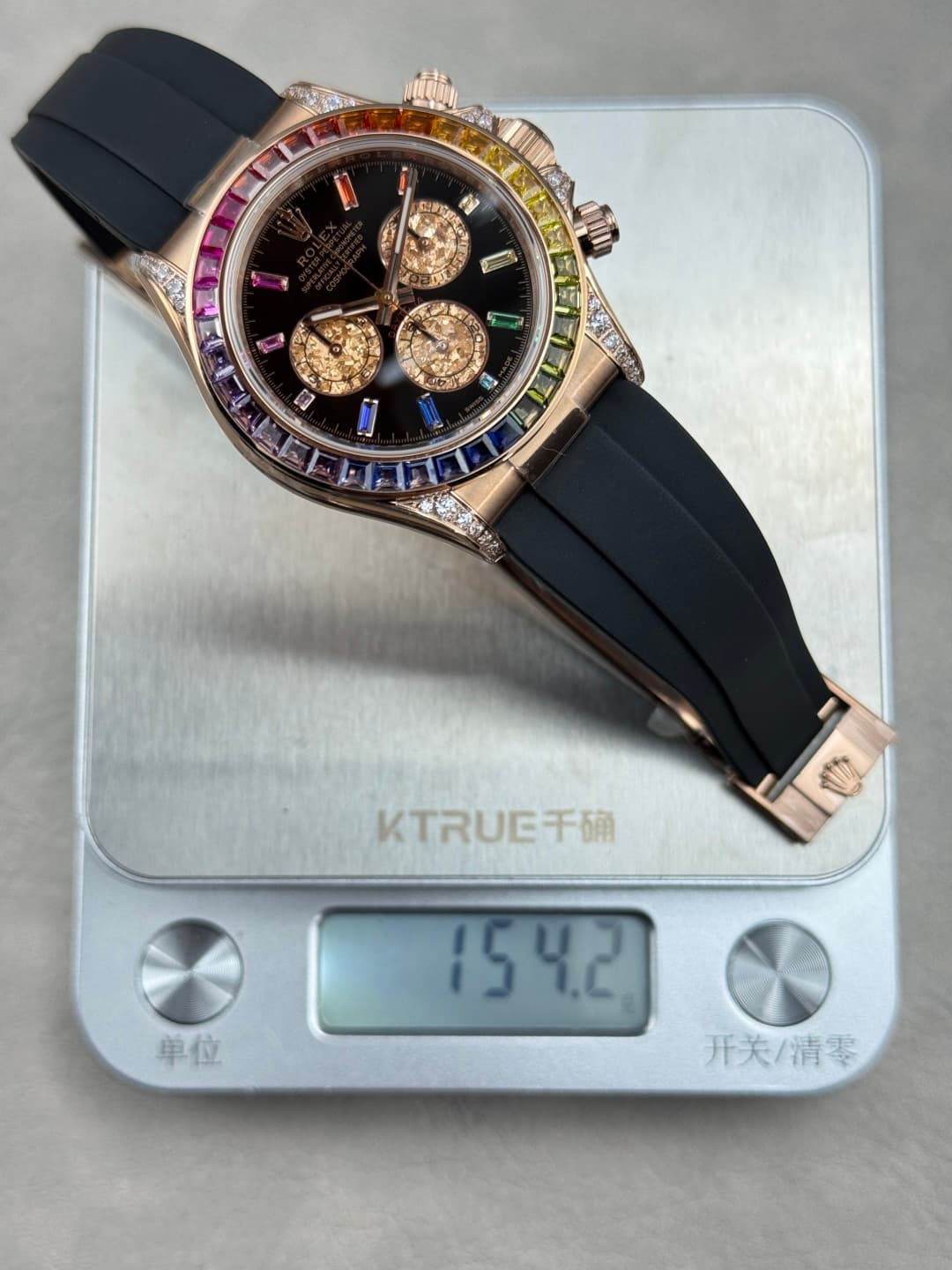 Luxury Watch Black Bag