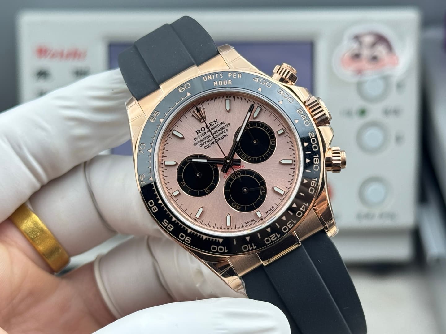 Luxury Watch Black Bag