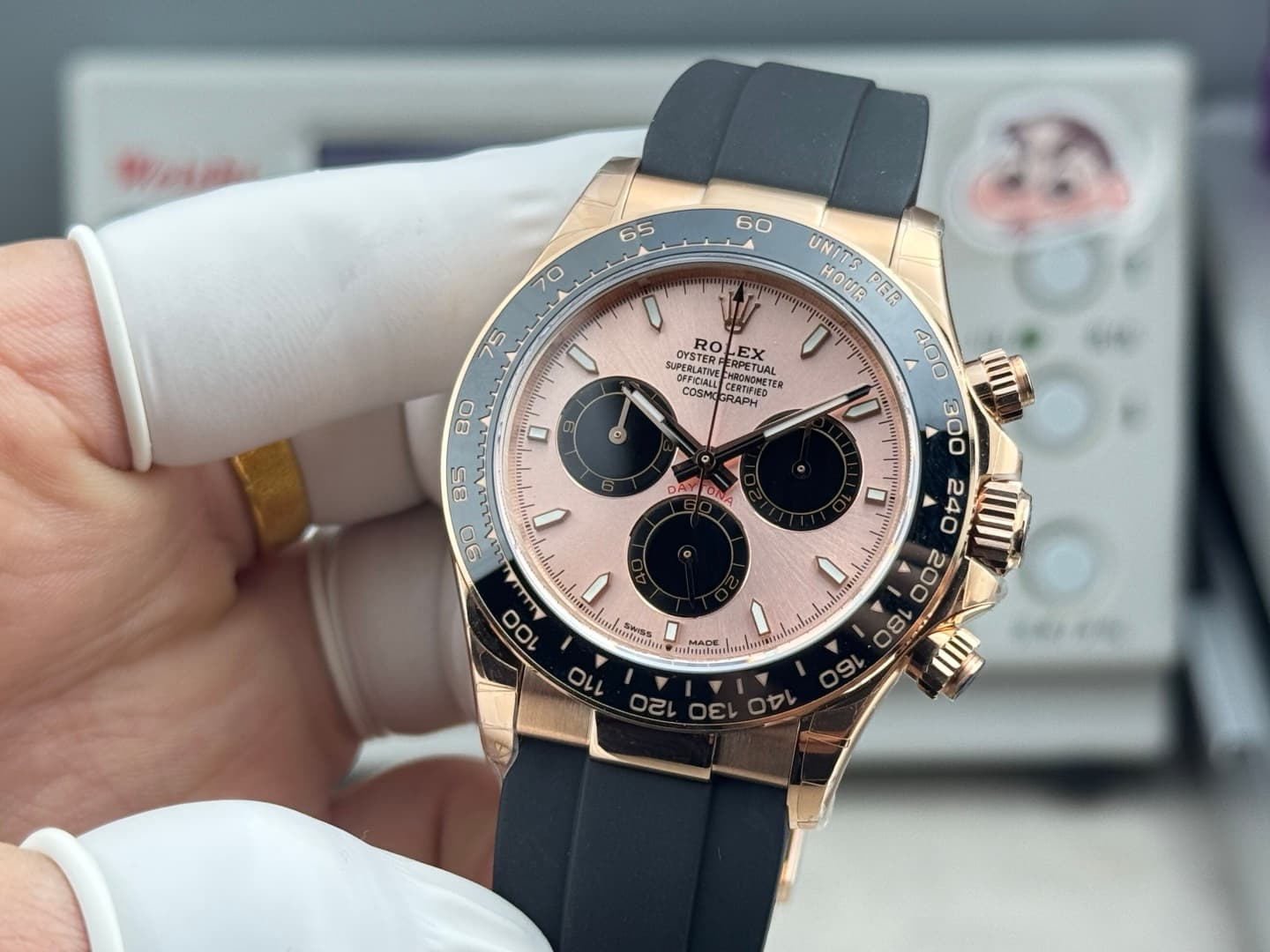 Luxury Watch Black Bag