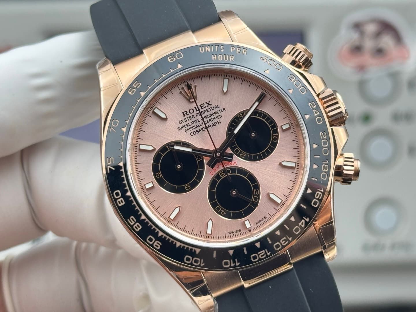 Luxury Watch Black Bag