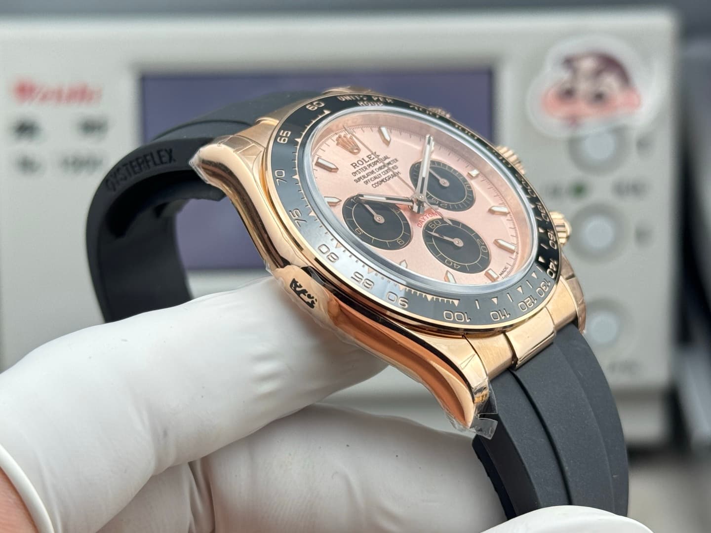 Luxury Watch Black Bag