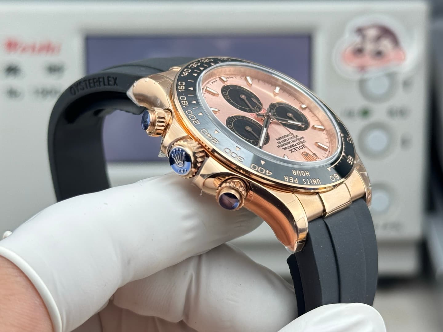 Luxury Watch Black Bag