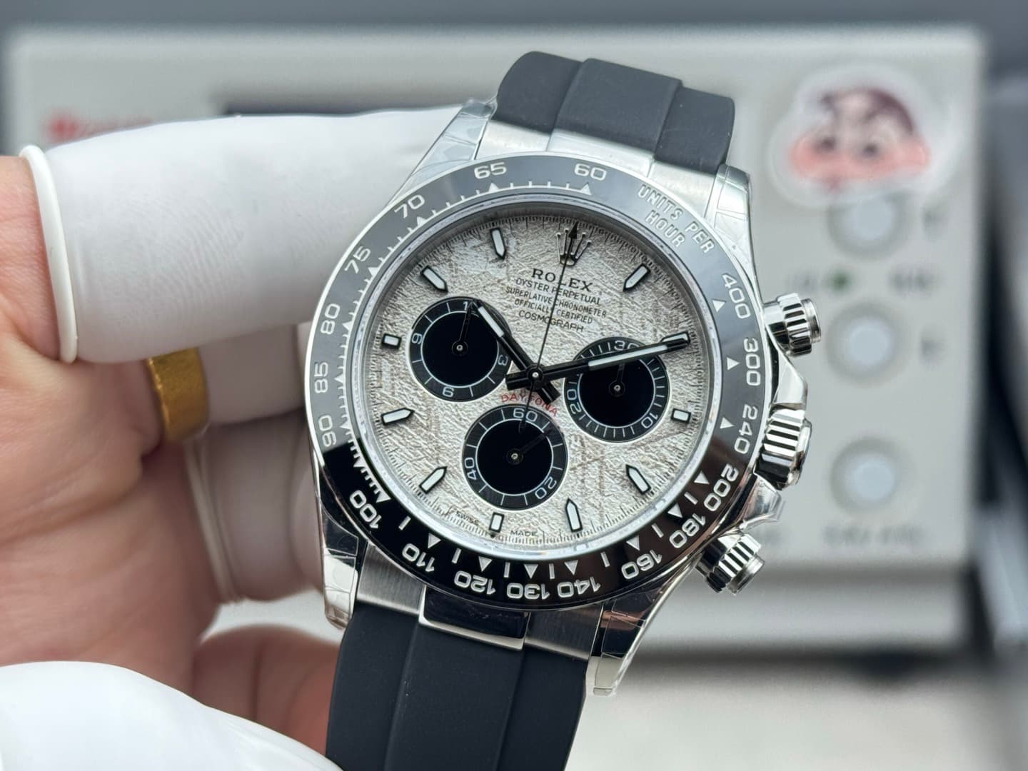 Luxury Watch Black Bag