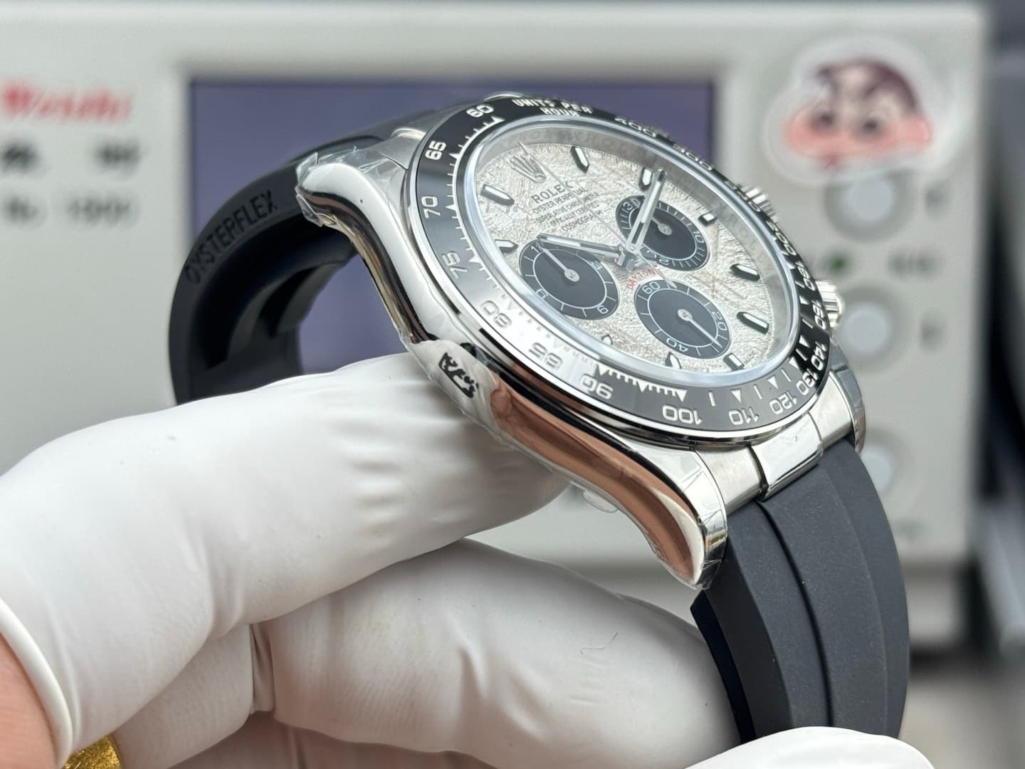 Luxury Watch Black Bag