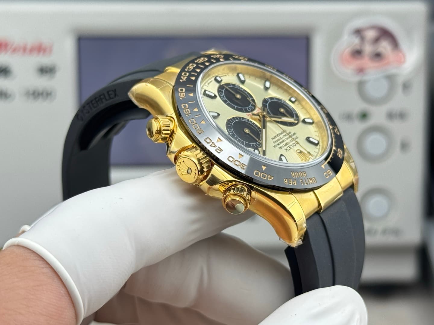 Luxury Watch Black Bag