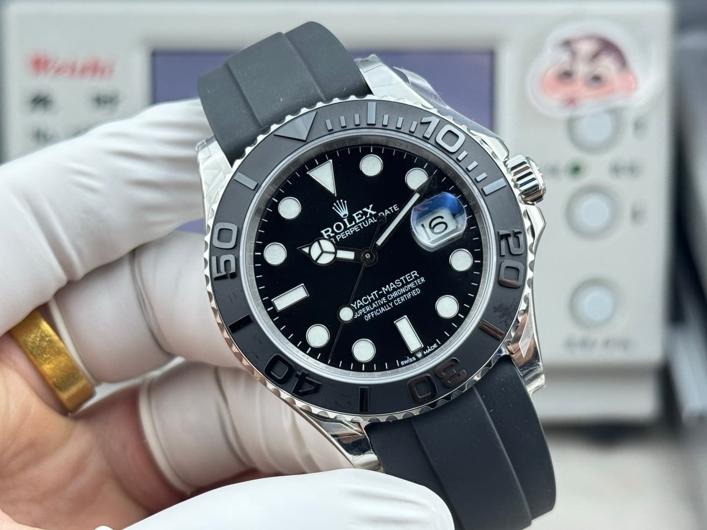 Luxury Watch Blue Bag