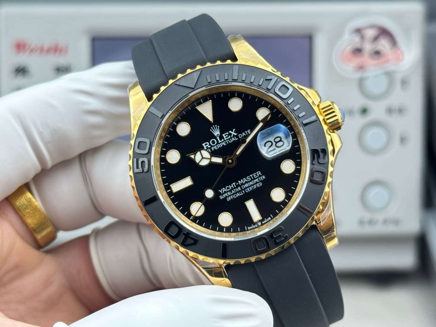 Luxury Watch Blue Bag
