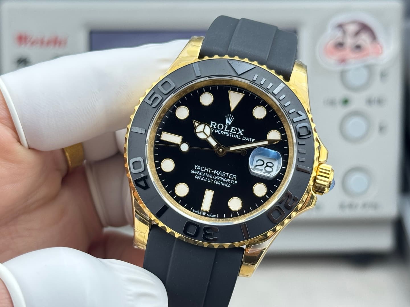 Luxury Watch Blue Bag