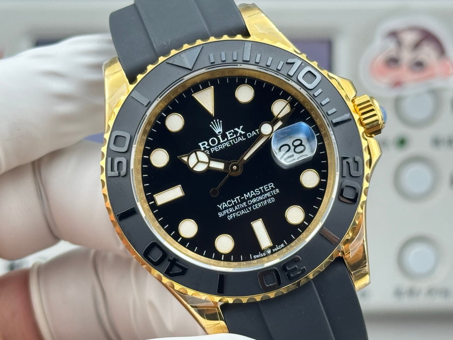 Luxury Watch Blue Bag