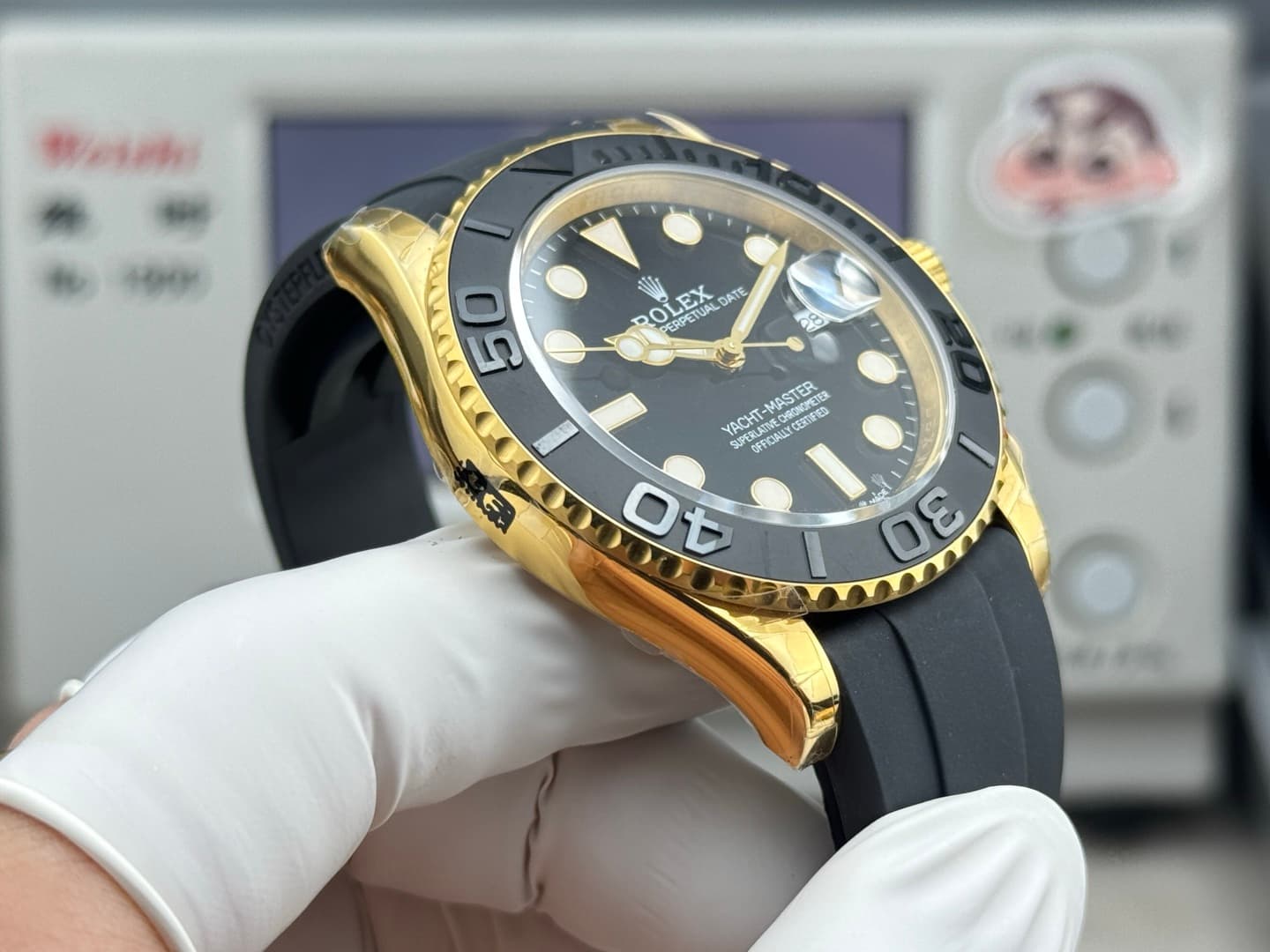 Luxury Watch Blue Bag