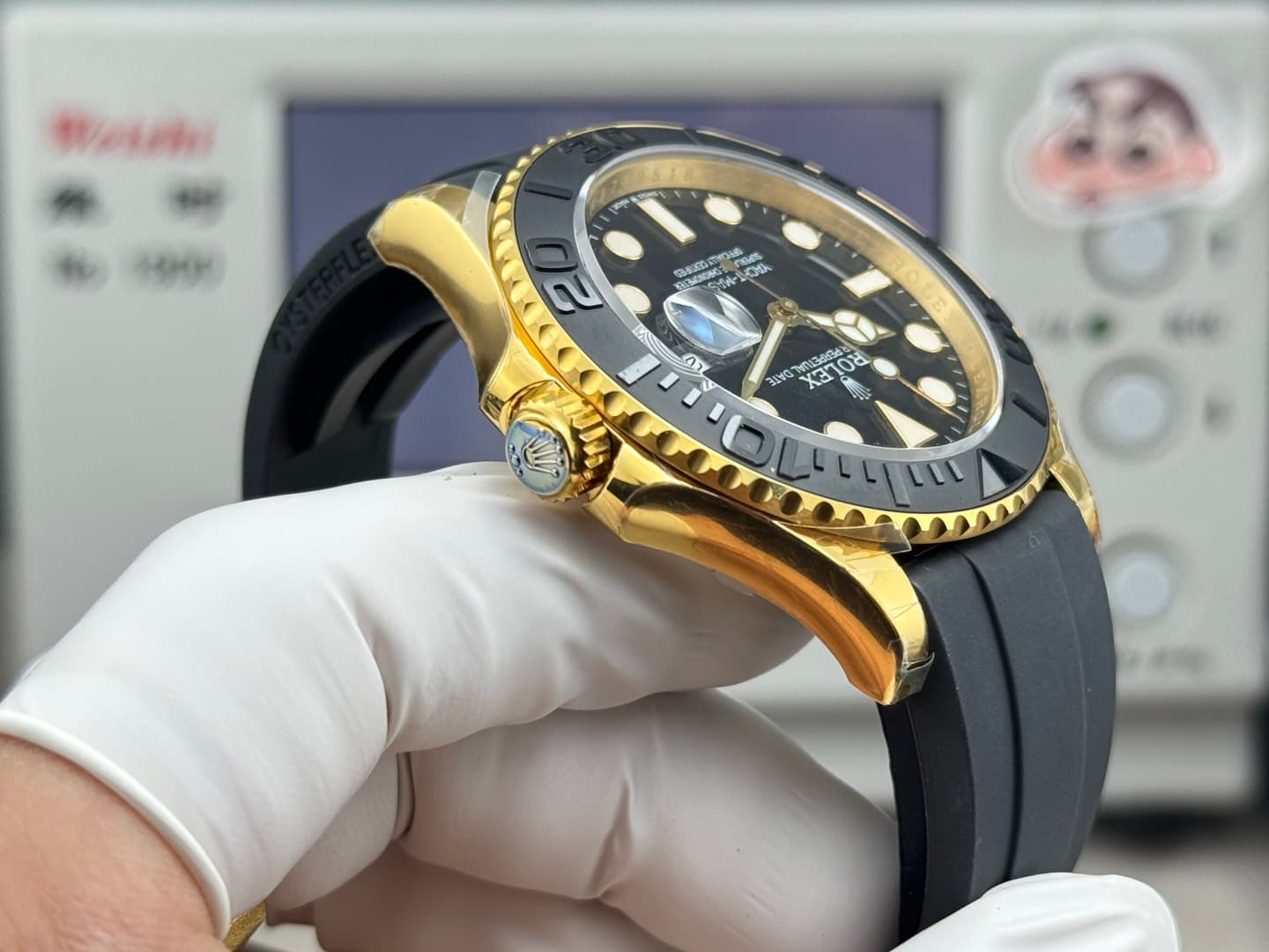 Luxury Watch Blue Bag