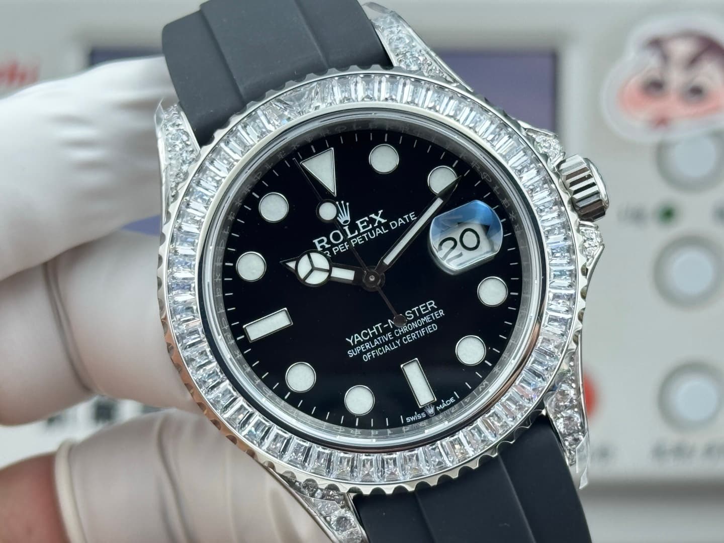 Luxury Watch Blue Bag