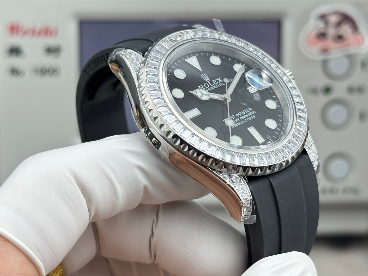 Luxury Watch Blue Bag
