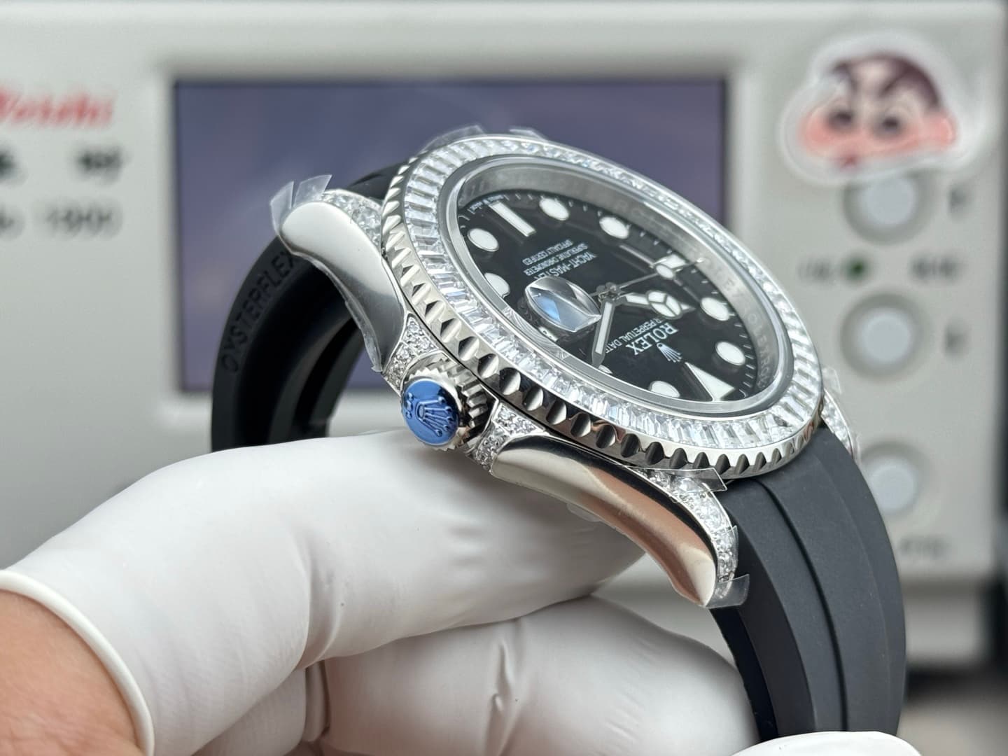 Luxury Watch Blue Bag