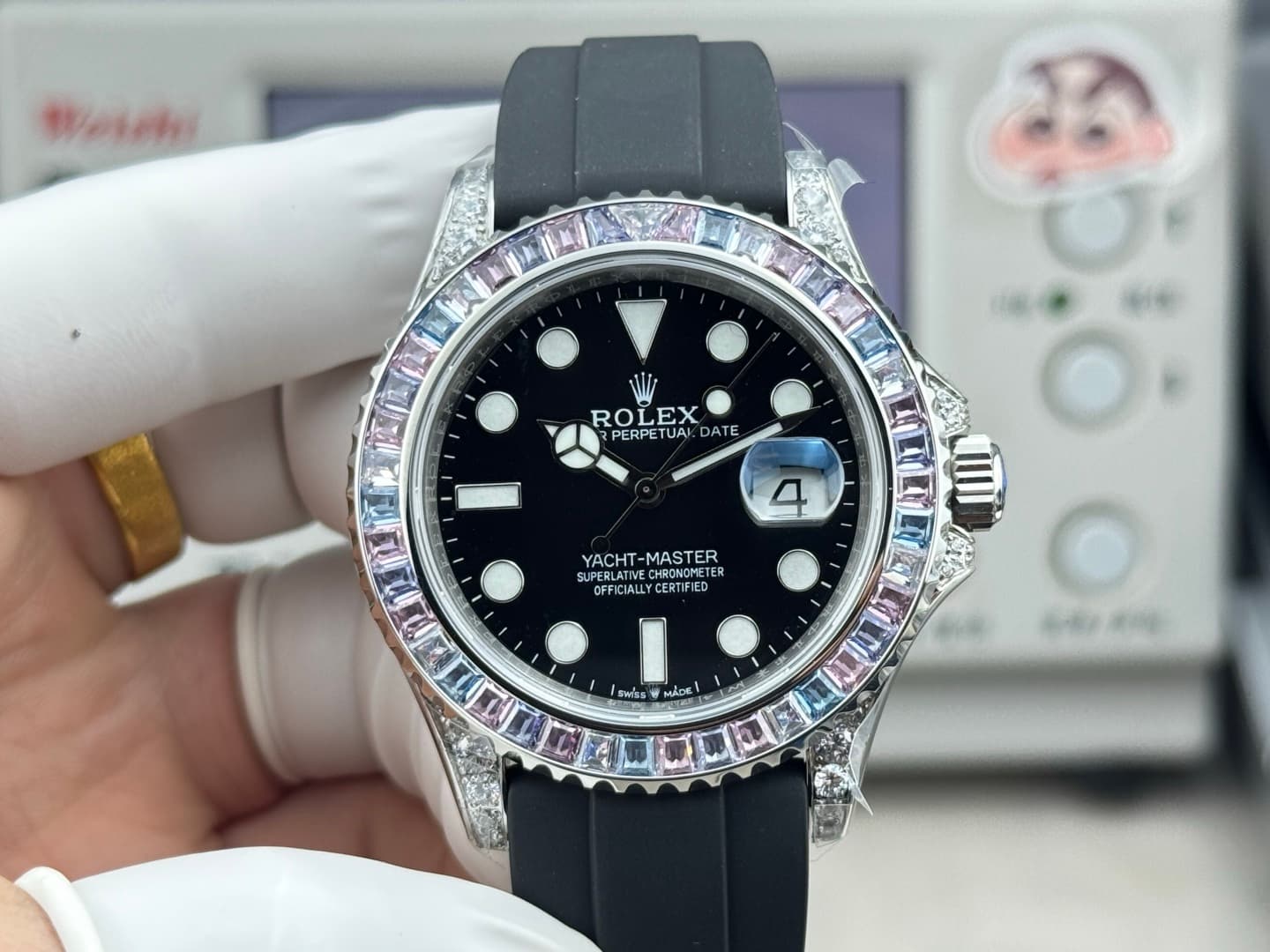 Luxury Brand Blue Watch
