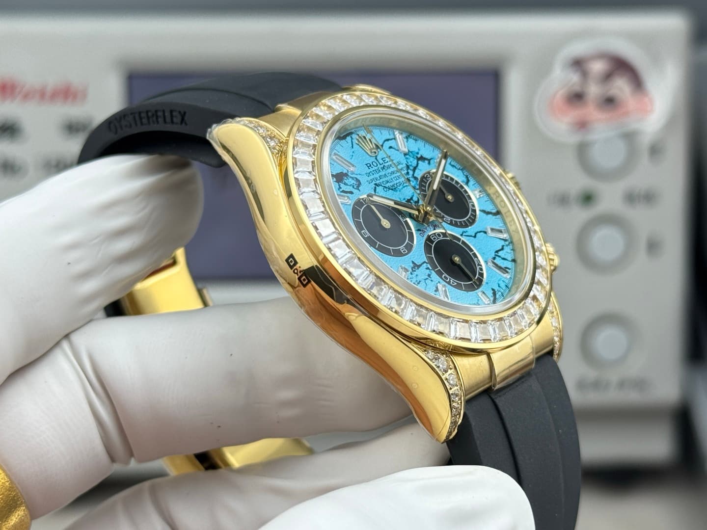 Luxury Watch Black Bag