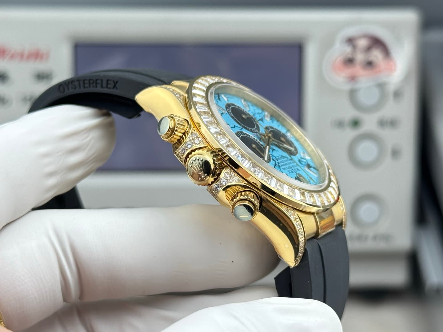 Luxury Watch Black Bag