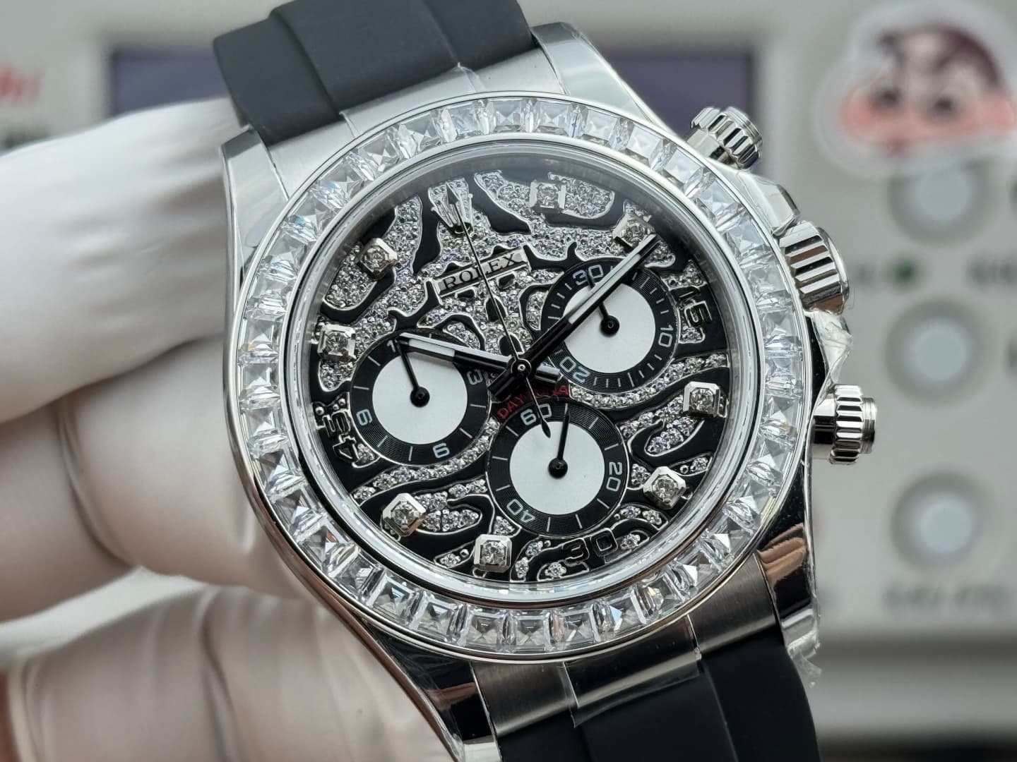Luxury Watch Black Bag