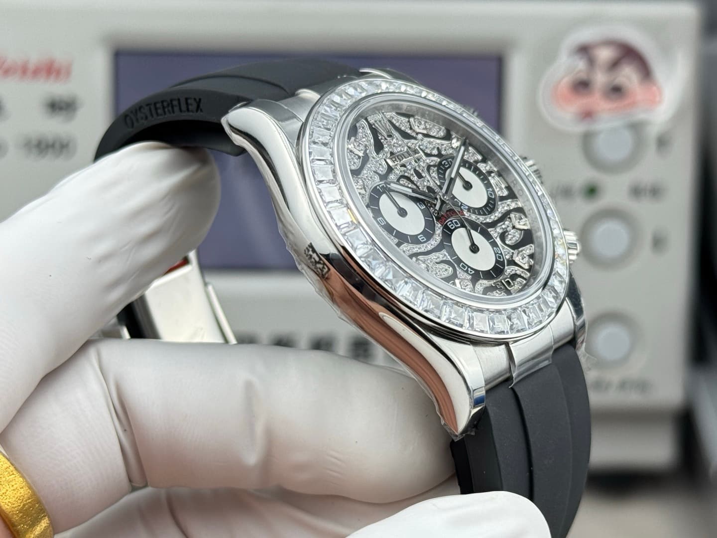 Luxury Watch Black Bag