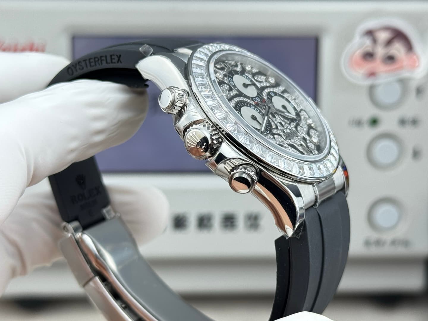 Luxury Watch Black Bag