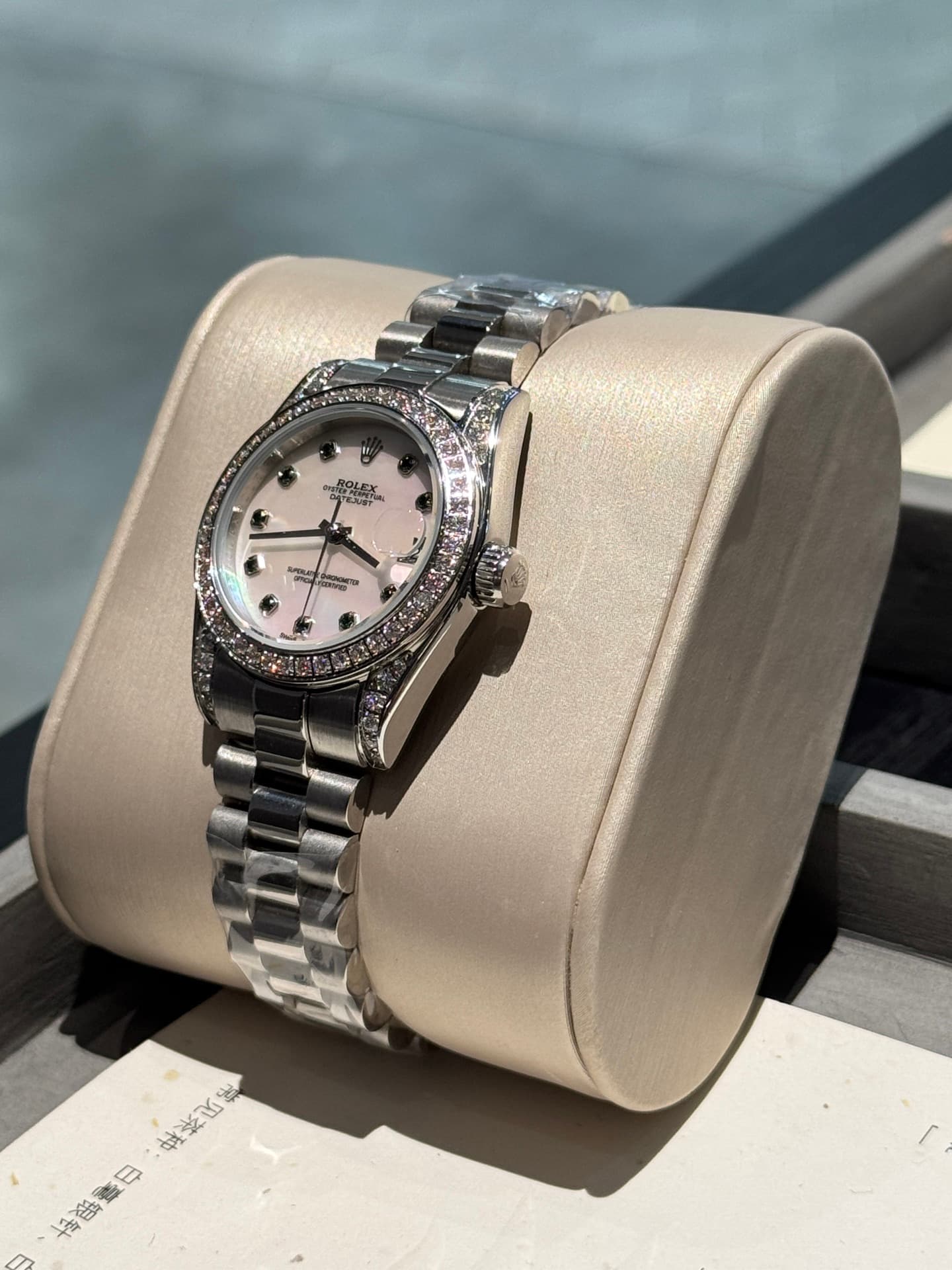 Rolex White Watch