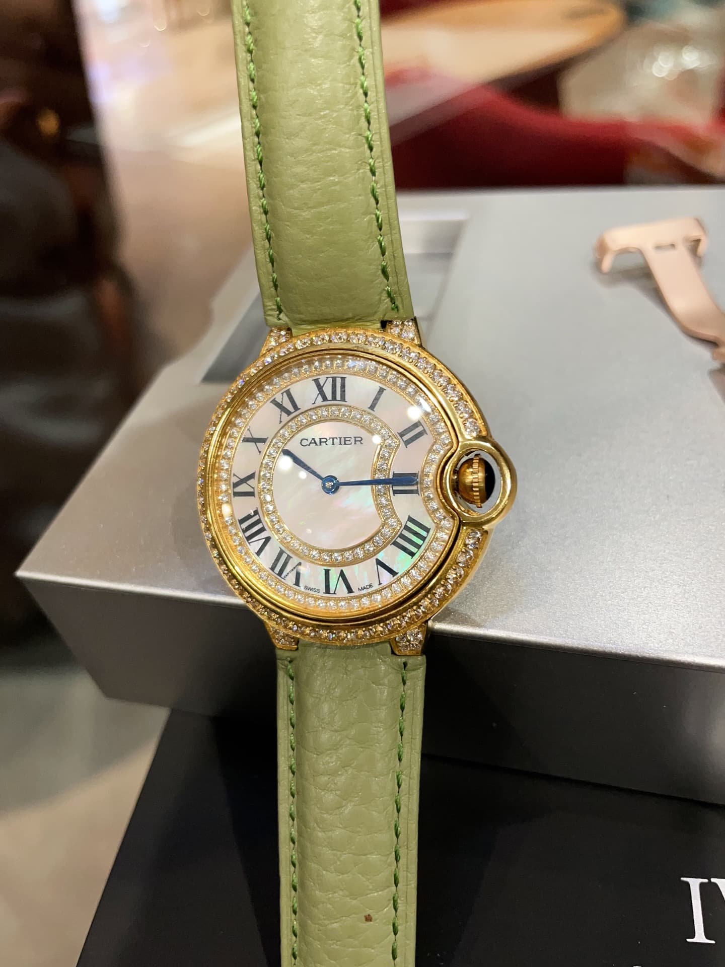 Cartier Blue Belt