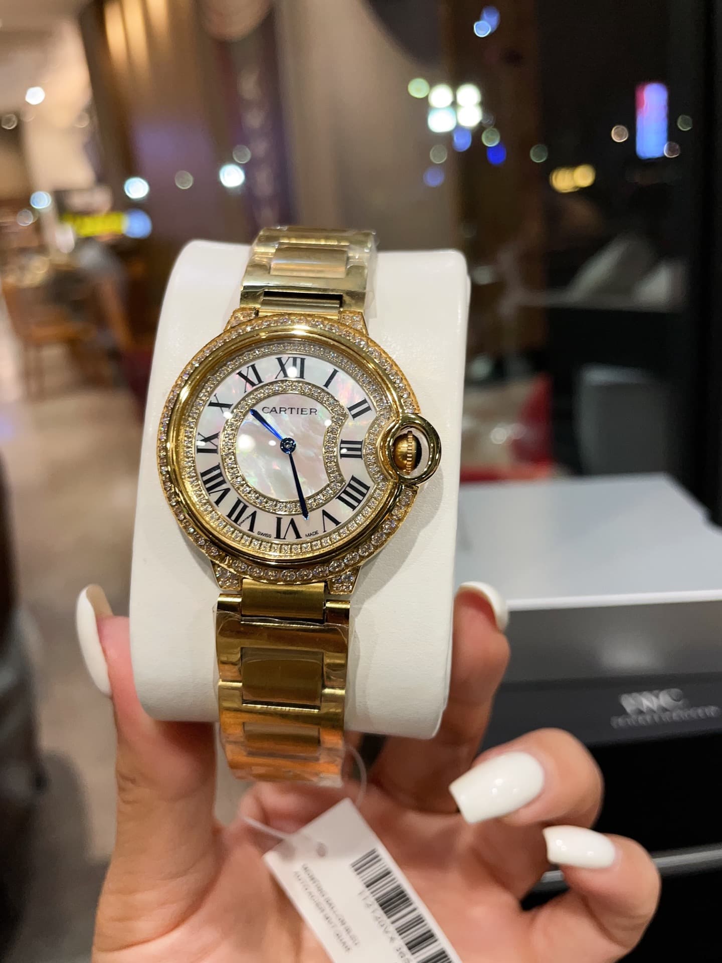 Cartier Blue Watch