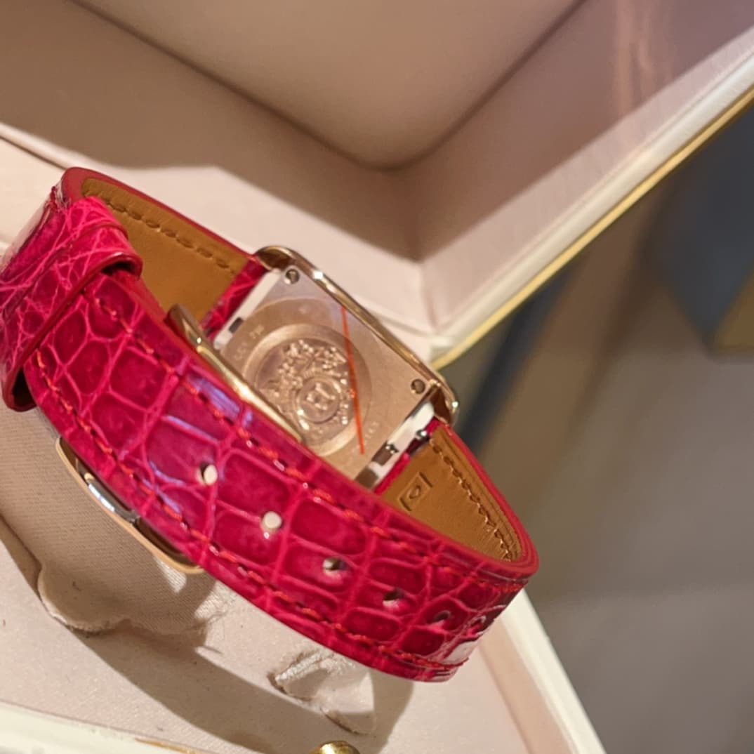 Hermes White Watch
