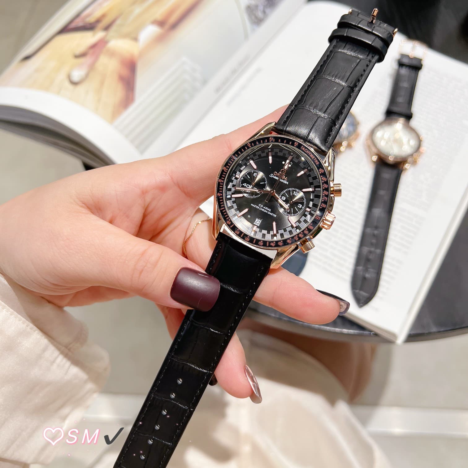Omega Cream Watch