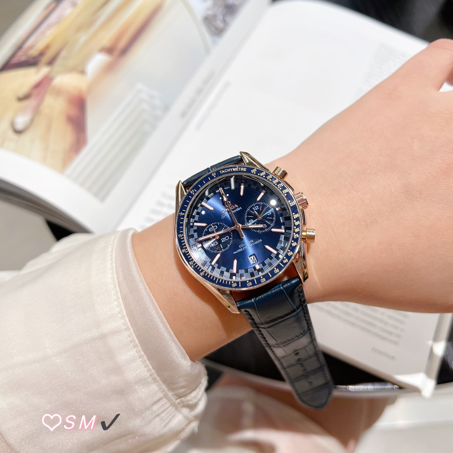 Omega Cream Watch