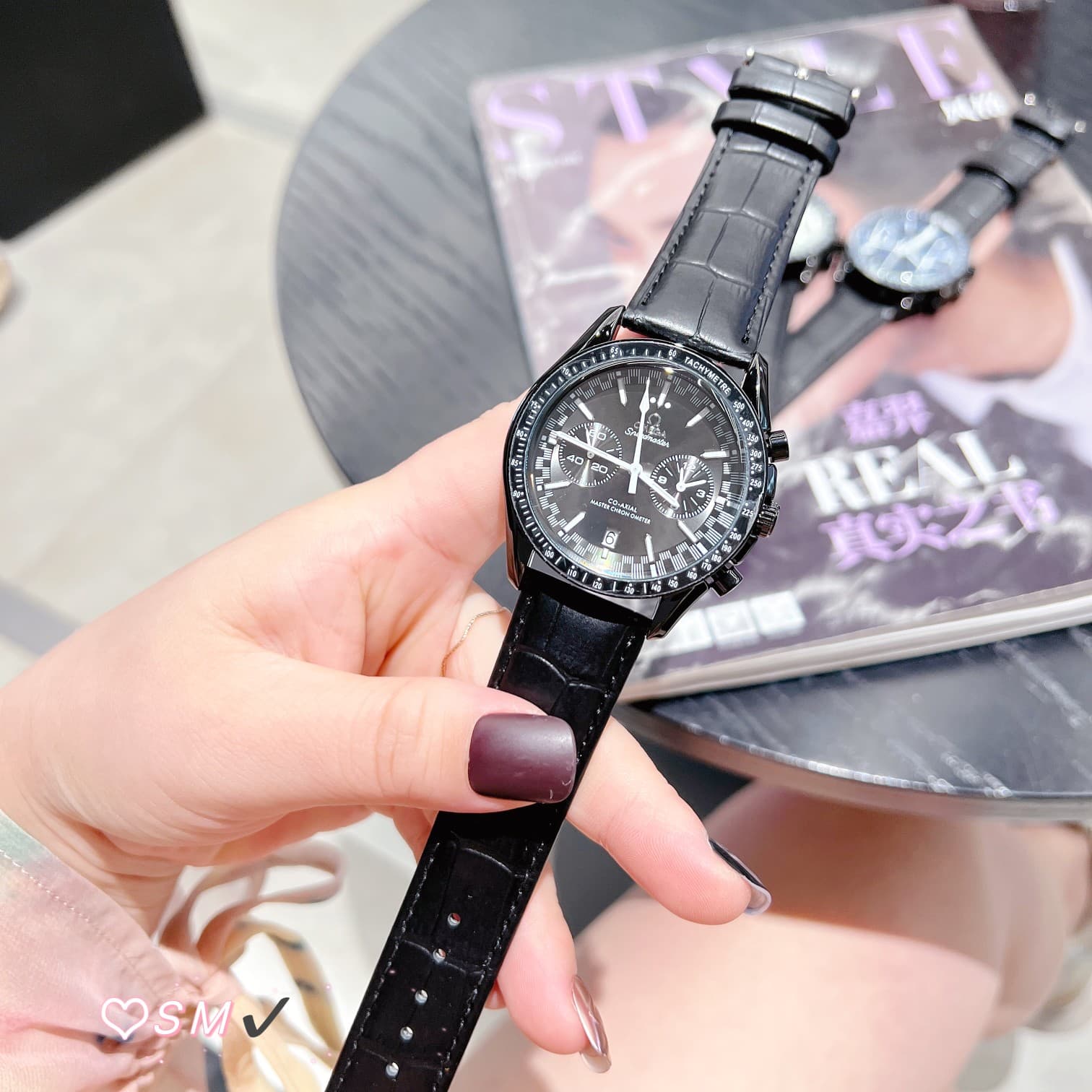 Omega Cream Watch