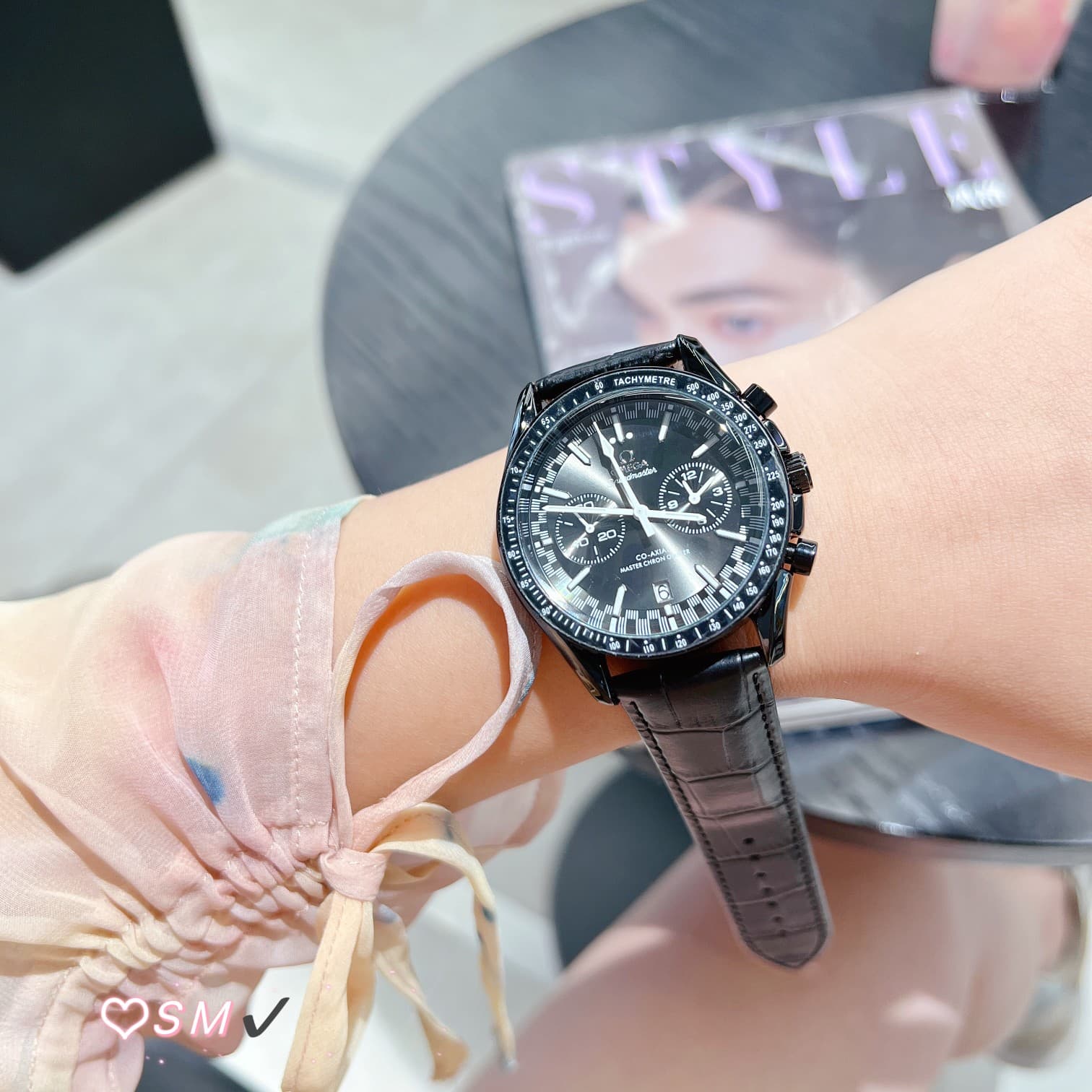 Omega Cream Watch