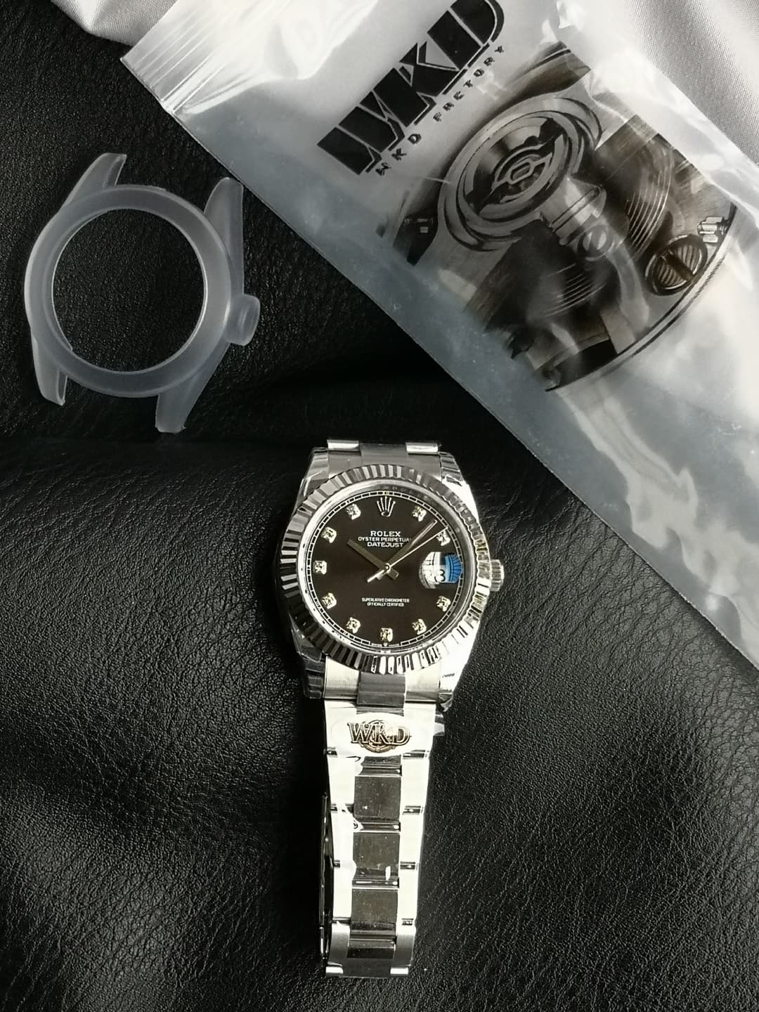 Rolex White Watch